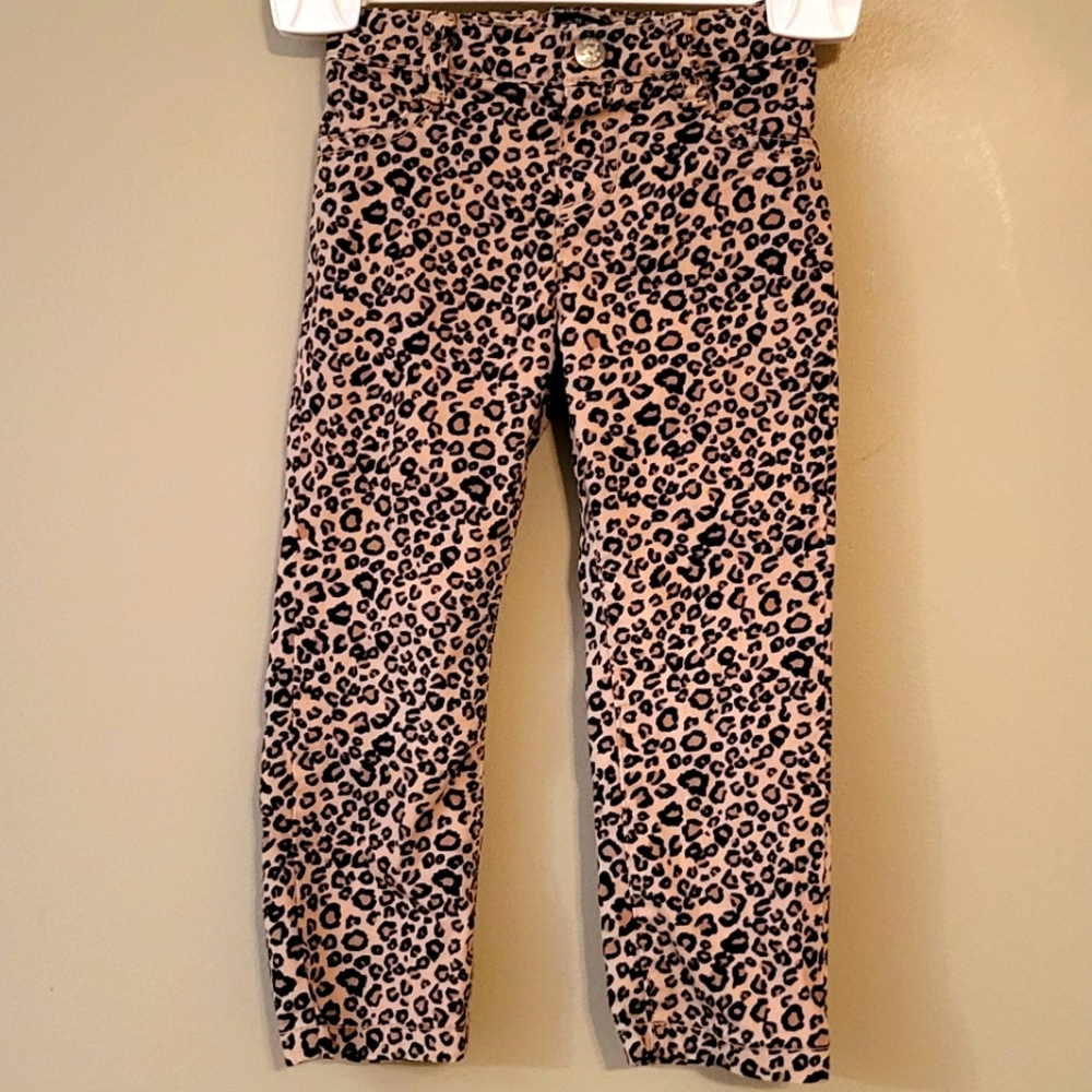 Cheetah print jeggings